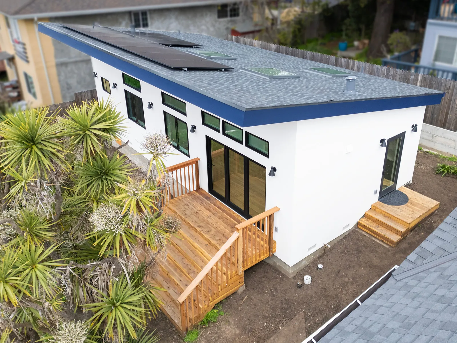 A completed Burton Builders home built from the client's plans
